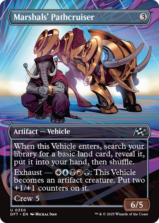 Marshals' Pathcruiser (Borderless) (DFT-330) - Aetherdrift