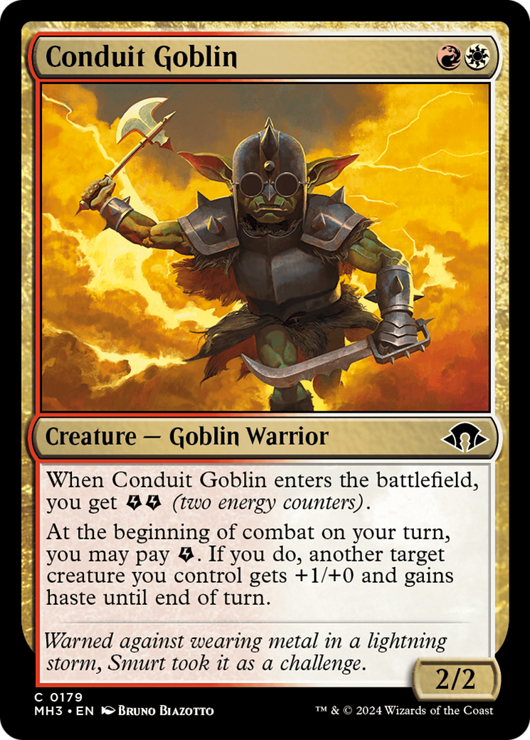 Conduit Goblin (MH3-179) - Modern Horizons 3 Foil