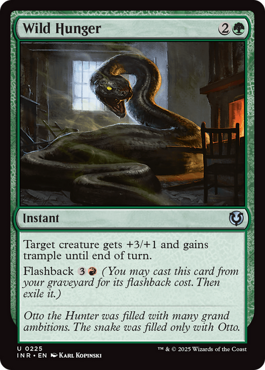Wild Hunger (-225) - Innistrad Remastered Foil