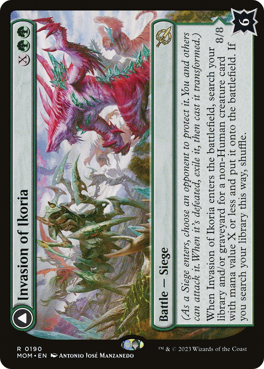 Invasion of Ikoria // Zilortha, Apex of Ikoria (MOM-190) - March of the Machine Foil