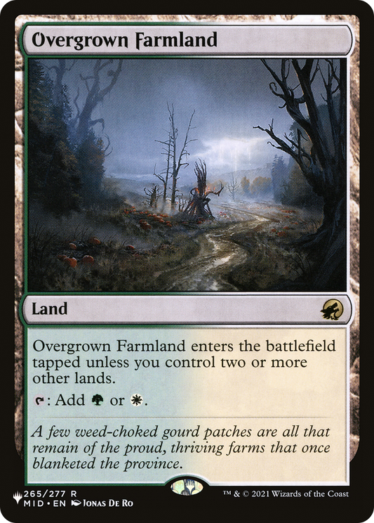 Overgrown Farmland (LIST-MID-265) - The List