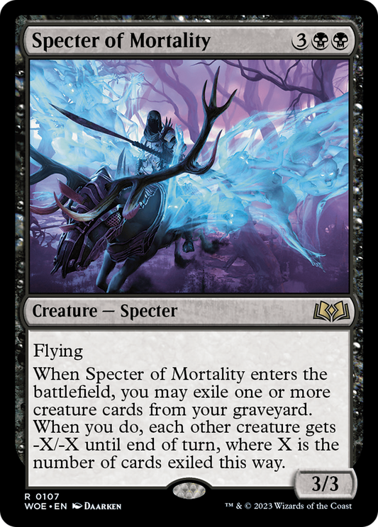 Specter of Mortality (WOE-107) - Wilds of Eldraine