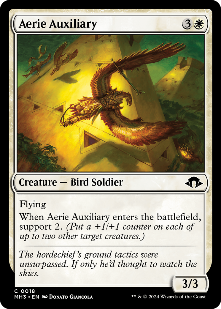 Aerie Auxiliary (MH3-018) - Modern Horizons 3 Foil