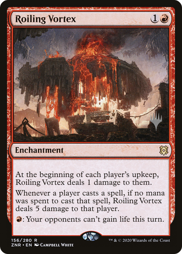 Roiling Vortex (PPZNR-156) - Zendikar Rising Promos