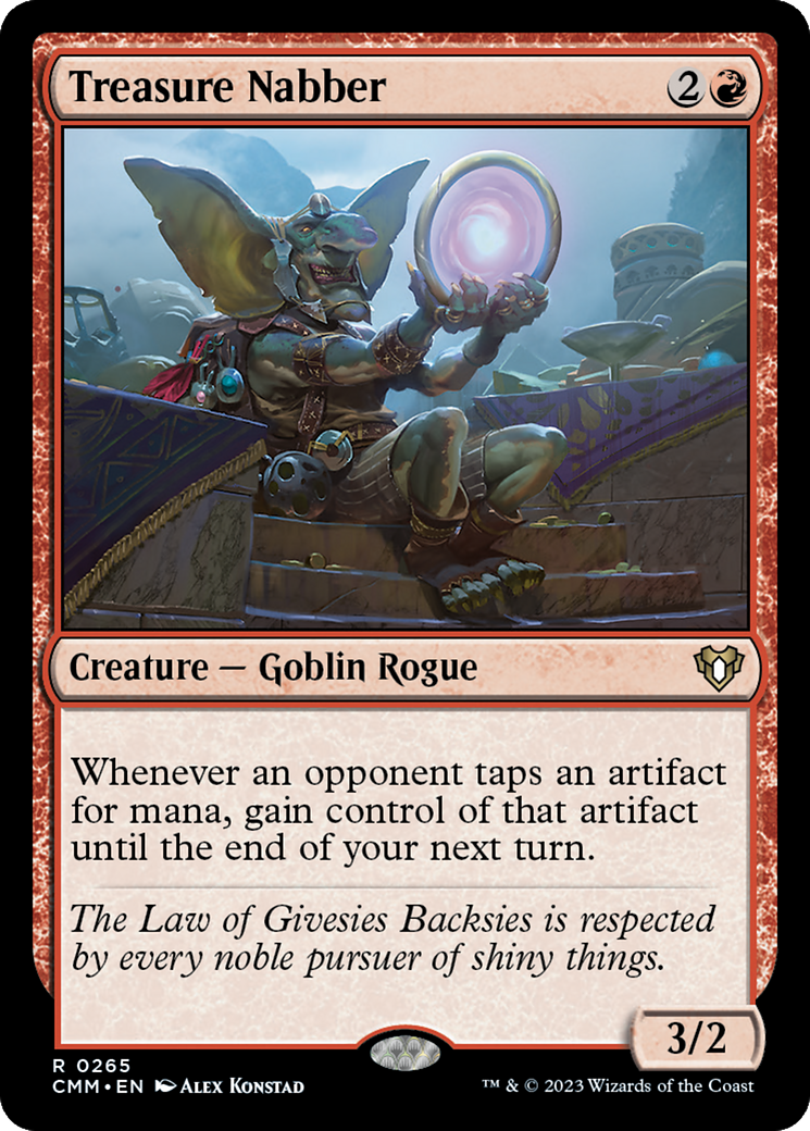 Treasure Nabber (CMM-265) - Commander Masters