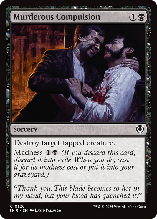 Murderous Compulsion (-126) - Innistrad Remastered Foil