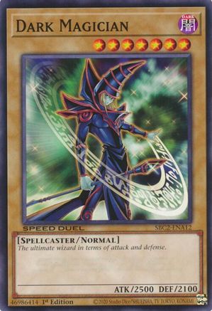 Dark Magician (PSR) (SBC2-ENA12) - Speed Duel: Battle City Finals 1st Edition