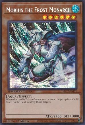 Mobius the Frost Monarch (PSR) (SBC2-ENI21) - Speed Duel: Battle City Finals 1st Edition