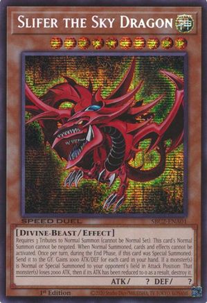 Slifer the Sky Dragon (SBC2-ENA01) - Speed Duel: Battle City Finals 1st Edition