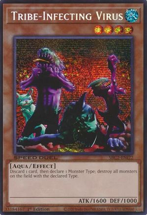 Tribe-Infecting Virus (PSR) (SBC2-ENI22) - Speed Duel: Battle City Finals 1st Edition