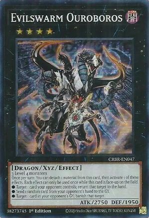 Evilswarm Ouroboros (SR) (CRBR-EN047) - Crossover Breakers 1st Edition