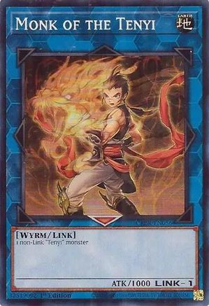 Monk of the Tenyi (SR) (CRBR-EN056) - Crossover Breakers 1st Edition