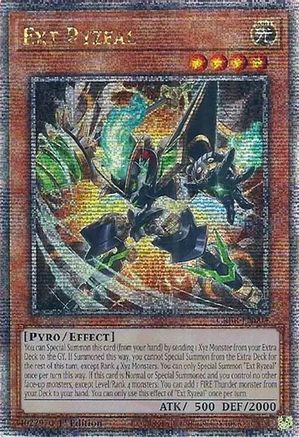 Ext Ryzeal (Quarter Century Secret Rare) (CRBR-EN004) - Crossover Breakers 1st Edition