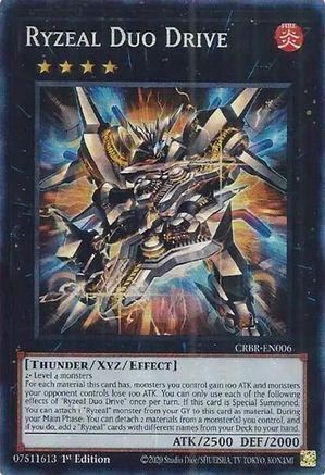 Ryzeal Duo Drive (CR) (CRBR-EN006) - Crossover Breakers 1st Edition