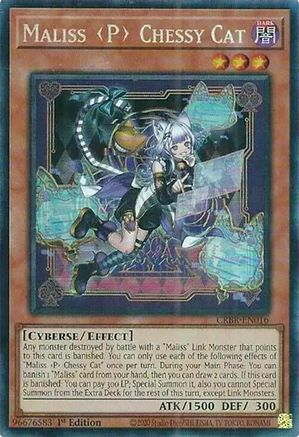 Maliss P Chessy Cat (CR) (CRBR-EN016) - Crossover Breakers 1st Edition