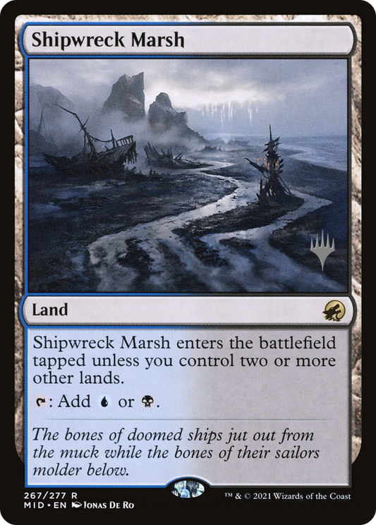 Shipwreck Marsh MID  Rare Promo Stamped