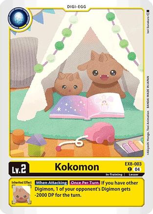 Kokomon (EX8-003) - Chain of Liberation