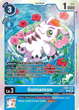 Gomamon (EX8-018) - Chain of Liberation Foil