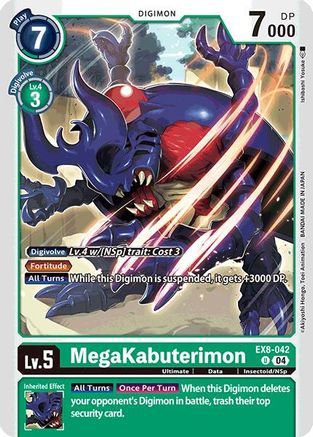 MegaKabuterimon (EX8-042) - Chain of Liberation