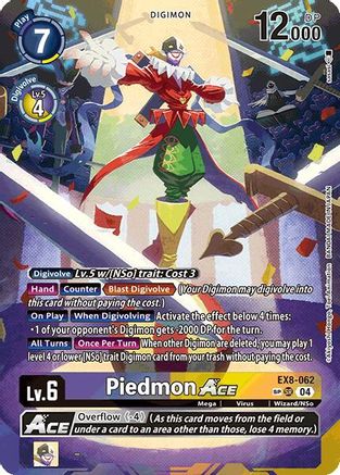 Piedmon ACE (Textured) (EX8-062) - Chain of Liberation Foil