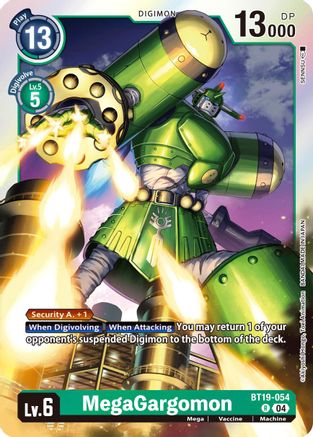 MegaGargomon (BT19-054) - Release Special Booster 2.5 Foil