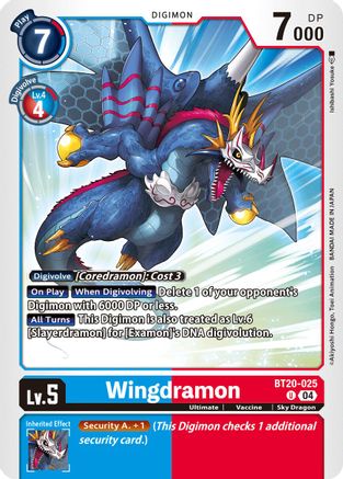 Wingdramon (BT20-025) - Release Special Booster 2.5