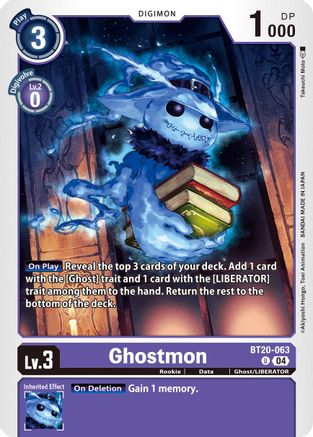 Ghostmon (BT20-063) - Release Special Booster 2.5
