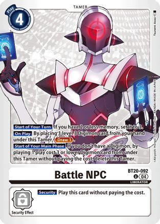 Battle NPC (BT20-092) - Release Special Booster 2.5
