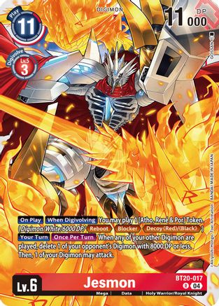 Jesmon (BT20-017) - Release Special Booster 2.5 Foil