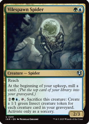 Vilespawn Spider (-251) - Innistrad Remastered Foil