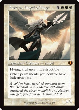 Avacyn, Angel of Hope (Retro Frame) (-477) - Innistrad Remastered Foil