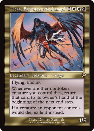Liesa, Forgotten Archangel (Retro Frame) (-433) - Innistrad Remastered Foil
