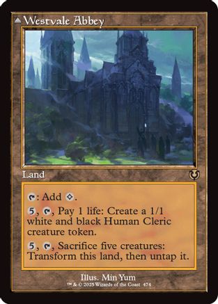 Westvale Abbey // Ormendahl, Profane Prince (Retro Frame) (-474) - Innistrad Remastered