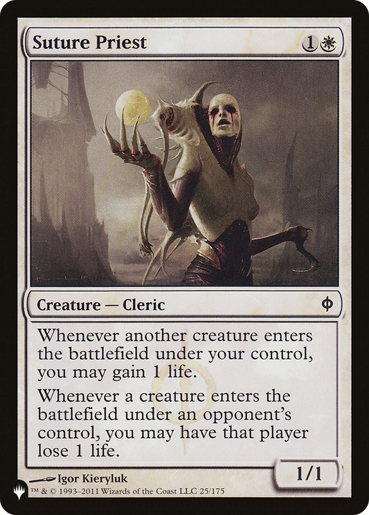 Suture Priest (LIST-25/175) - The List