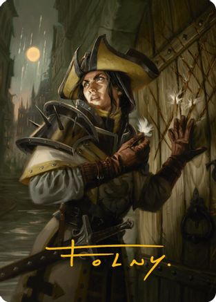 Thraben Inspector Art Card (Gold-Stamped Signature) (-003) - Innistrad Remastered