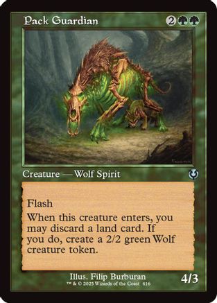 Pack Guardian (Retro Frame) (-316) - Innistrad Remastered Foil