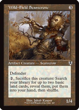 Wild-Field Scarecrow (Retro Frame) (-447) - Innistrad Remastered Foil