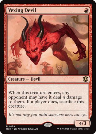 Vexing Devil (-178) - Innistrad Remastered Foil