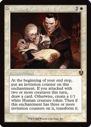 Wedding Announcement // Wedding Festivity (Retro Frame) (-453) - Innistrad Remastered