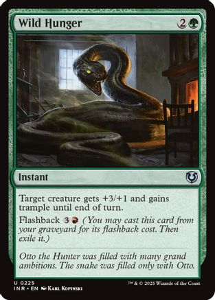 Wild Hunger (-225) - Innistrad Remastered Foil