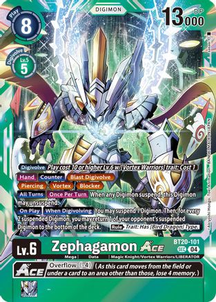 Zephagamon ACE (BT20-101) - Release Special Booster 2.5 Foil