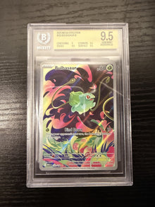 2025 Pokemon TCG Mega Evolution Bulbasaur IR BGS 9.5