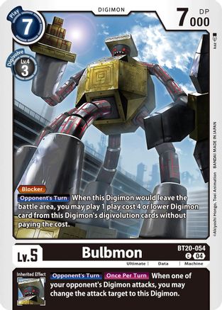 Bulbmon (BT20-054) - Release Special Booster 2.5