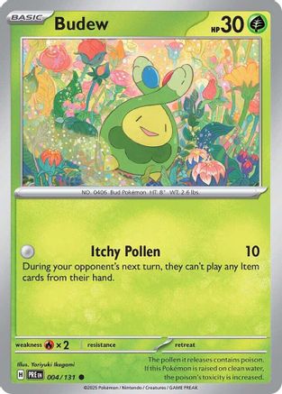 Budew - SV Prismatic Evolutions Reverse Holofoil