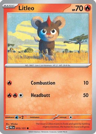 Litleo - SV Prismatic Evolutions Reverse Holofoil