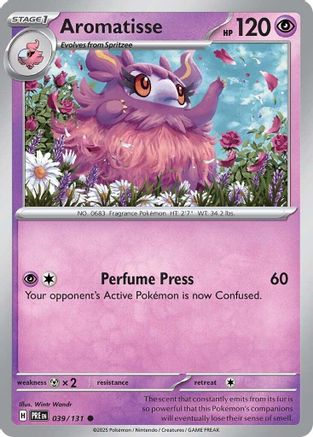 Aromatisse 39 - SV Prismatic Evolutions Reverse Holofoil