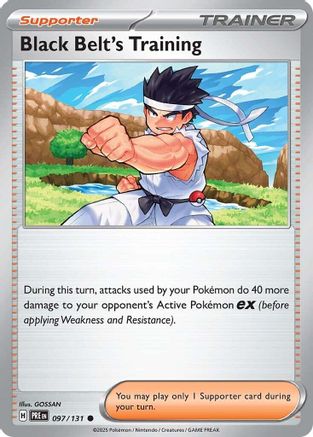 Black Belt's Training - 097/131 - SV Prismatic Evolutions