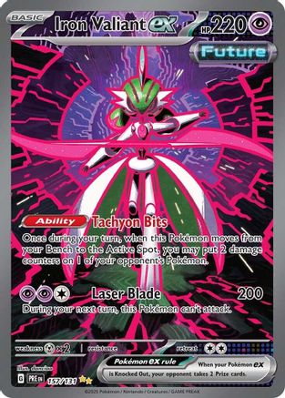 Iron Valiant ex 157 - SV Prismatic Evolutions Holofoil