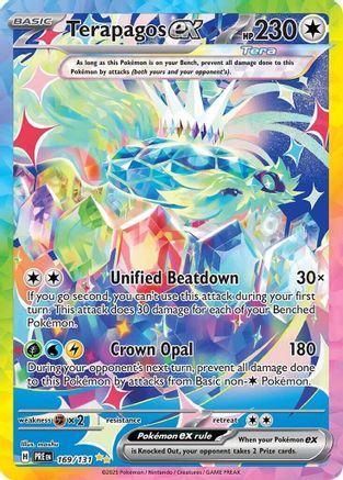 Terapagos ex - SV Prismatic Evolutions Holofoil