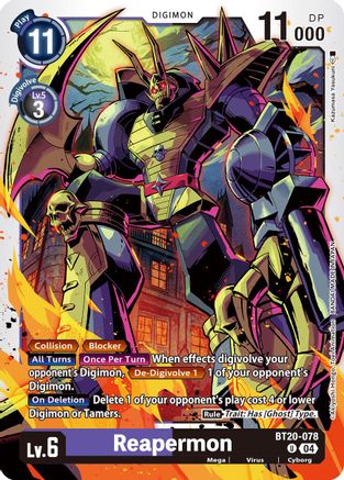 Reapermon (BT20-078) - Release Special Booster 2.5